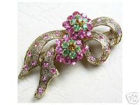 vintage flower pin