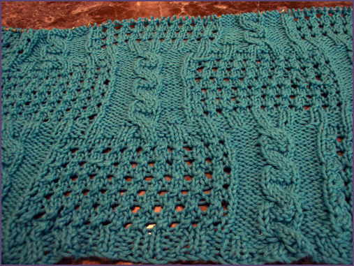 baby blankie in progress