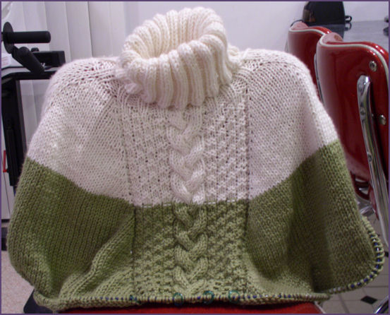 alison's poncho again