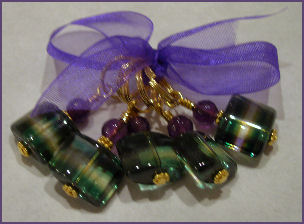 perfume bottle stitch markers