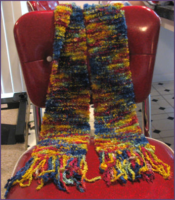 colorful soft scarf