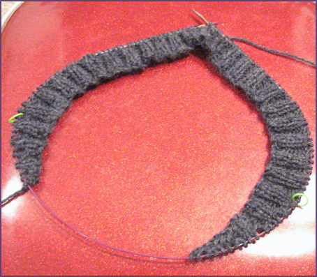 Calorimetry headband in progress