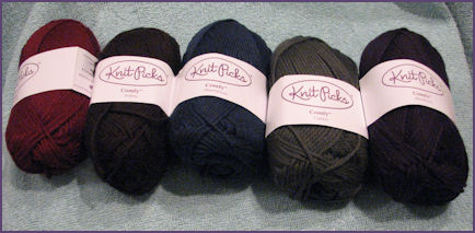 Comfy yarn in several colors