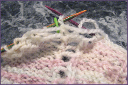 baby sweater with dropped stitches again baby sweater with dropped stitches again