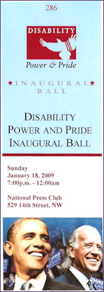 Our ticket to the ball