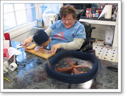 Trish winding yarn Trish winding yarn
