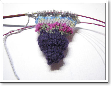 Fair Isle Sampler Hat beginning Fair Isle Sampler Hat beginning