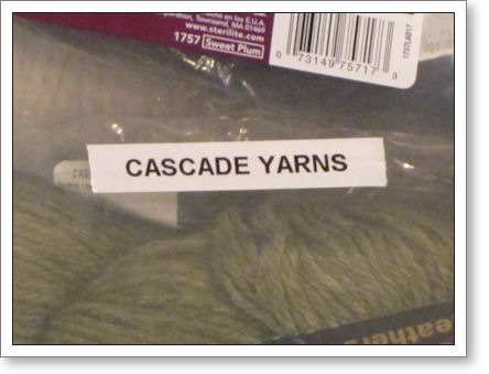 closeup of bin label closeup of bin label