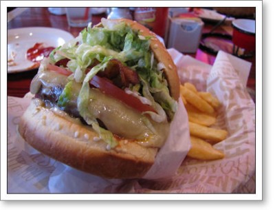 Guacamole Bacon Burger--Yuuuummmmm!