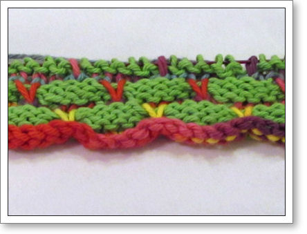 Start of my little dishcloth Start of my little dishcloth