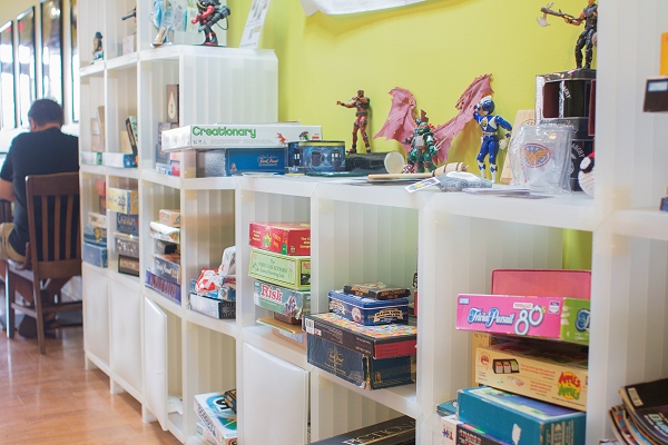 Wall of board games